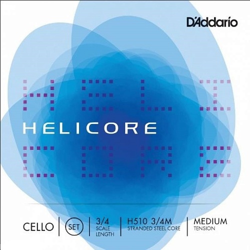 D'ADDARIO H510 3/4M helicore cello set medium 3/4   
